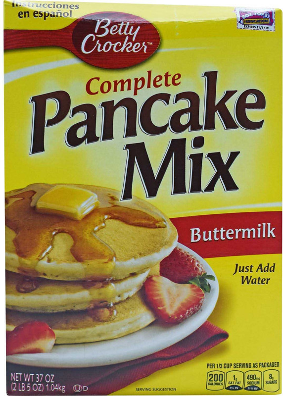 Betty Crocker Complete Pancake Mix, Original - 1.04kg (37oz) 1040 g