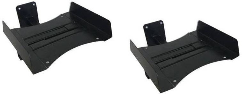 Smart Shelter Size Adjustable Universal Speaker Wall Mount Stand - Set of 2 Mounts(100% Made of Metal) Speaker Mount