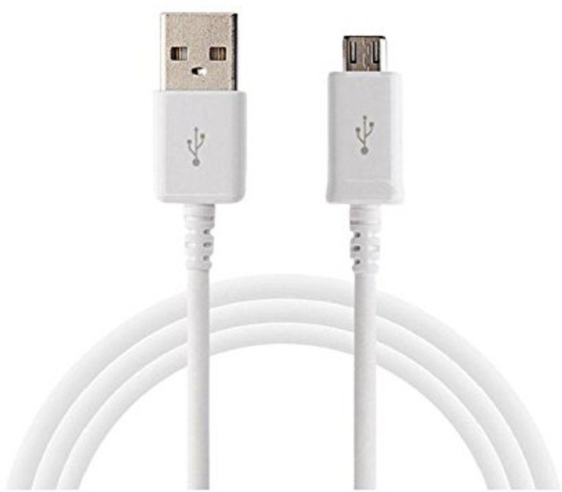 pash 12 pin Type C Turbo Data Cable 1 m Micro USB Cable(Compatible with Moto M, White, Sync and Charge Cable)