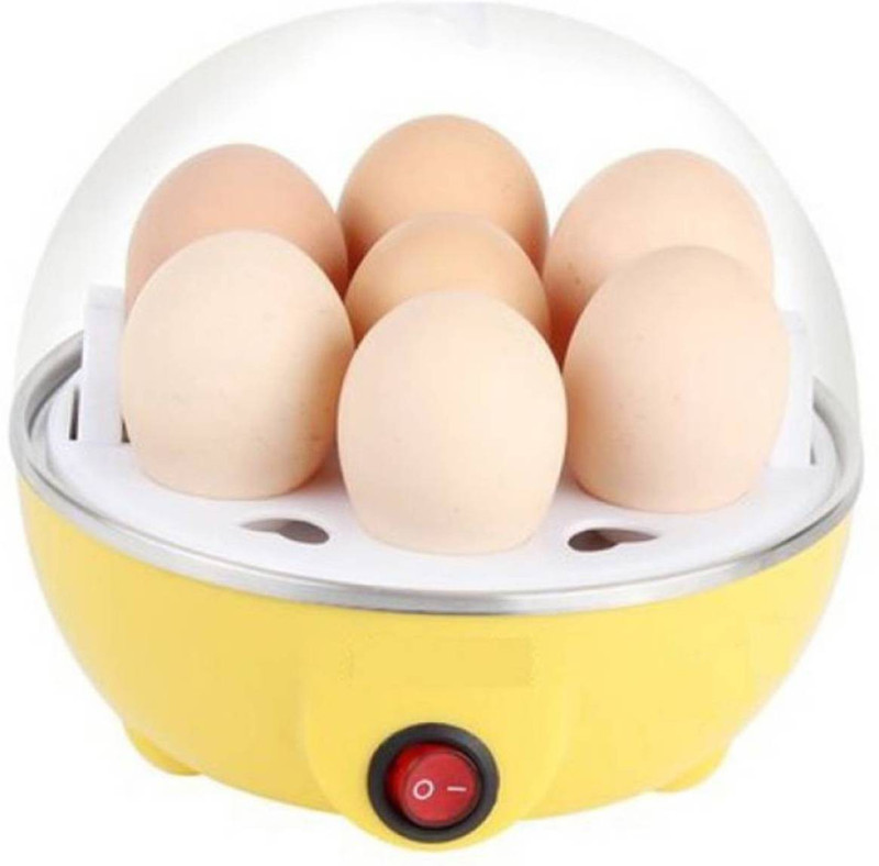 Lemish Single Layer Egg Boiler Electric/Electric Egg Cooker/Electric Egg Poacher/Milk Boiler - Yellow color 07 Egg Cooker(7 Eggs) Lemish Single Layer Egg Boiler Electric/Electric Egg Cooker/Electric Egg Poacher/Milk Boiler - Yellow color 07 Egg Cooker(7 Eggs)