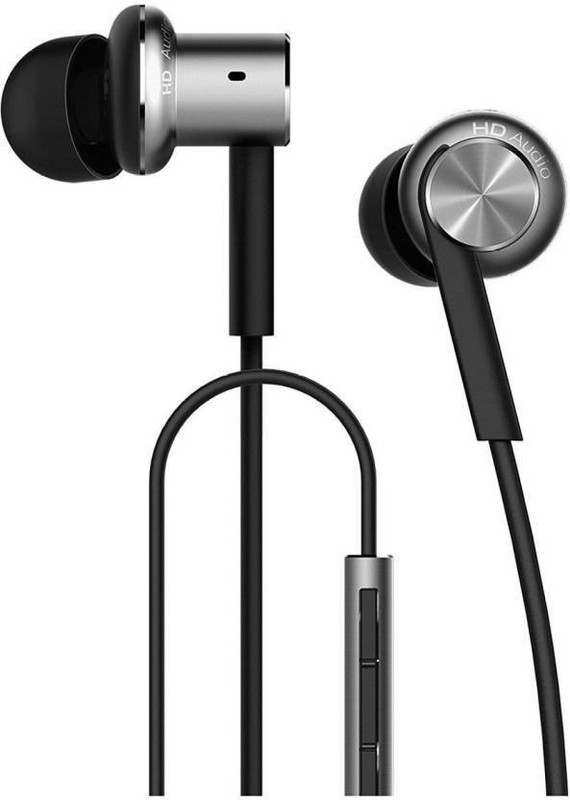 trendshops E-65 Piston Grey Color Wired Headset with Mic(Grey, In the Ear)