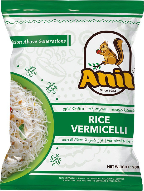 Anil Rice (Pack of 10 ) Vermicelli 200 g(Plain)