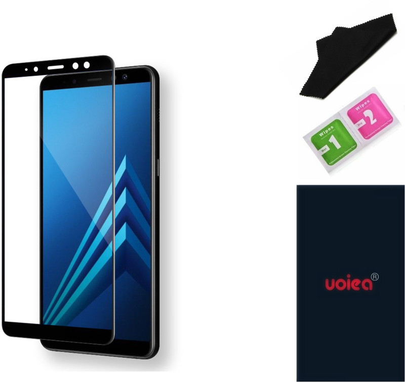 uoiea Tempered Glass Guard for SAMSUNG GALAXY A8 PLUS(2018)(Pack of 1)