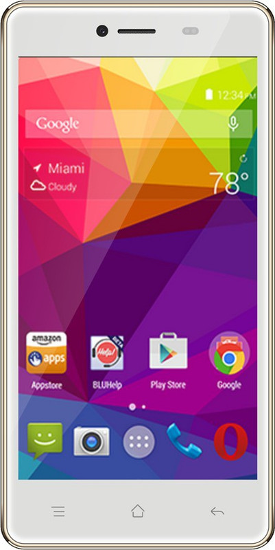Lemon Blaze 504 (Champagne, 8 GB)(1 GB RAM)