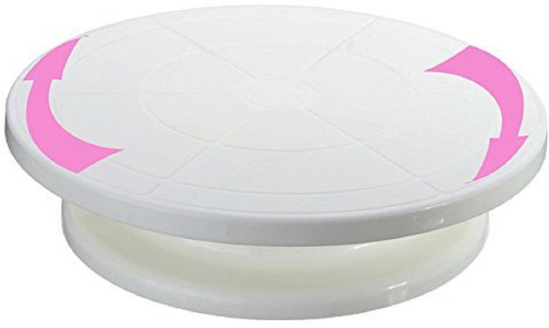 Iktu 11inch Cake Maker Decorating Turntable Rotating Revolving Kitchen Display Stand - 28cm Full Cake Maker Cake Maker