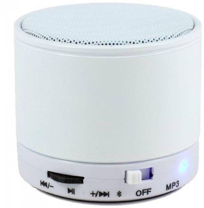 hoatzin Mini S10 Wireless Bluetooth With High Quality Sound Bluetooth Speaker-077 3 W Bluetooth  Speaker(White, 2.1 Channel)