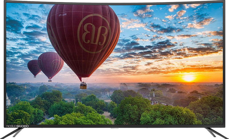 Noble Skiodo 140cm (55 inch) Ultra HD (4K) Curved LED Smart TV(NB55CUV01) RS.35999 (48.00% Off) - Flipkart