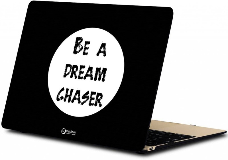 makimus designs Motivational Be a Dream Chaser Laptop Skin for Students Vinyl Laptop Decal 15.6