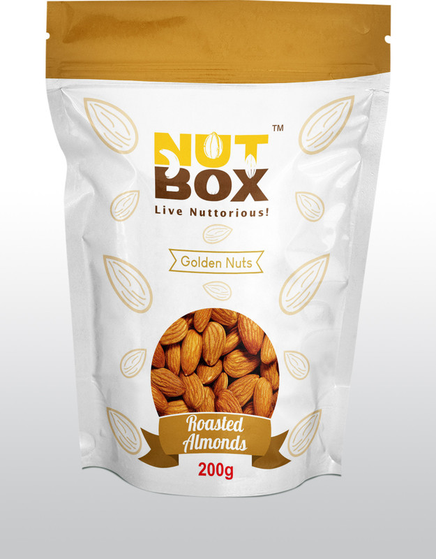 nutbox Roasted Almonds Pouch(200 g)
