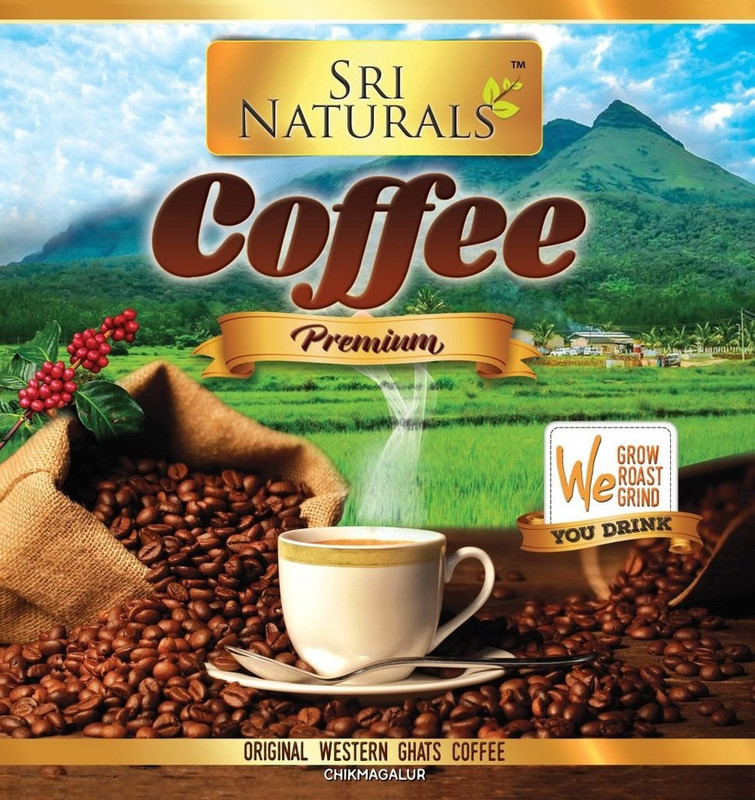 sri naturals Premium Coffee powder 1KG (Original COFFEE from Western Ghats Karnataka Chikkamagaluru ,Directly packed from Grower and Manufacturer) Filter Coffee(2 x 499.5 g)