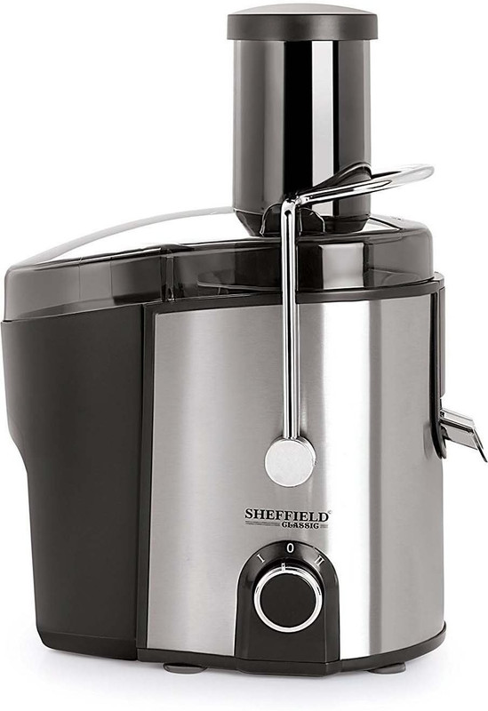 sheffield New SH-1012 450 W Juicer(Black,Silver, 1 Jar)