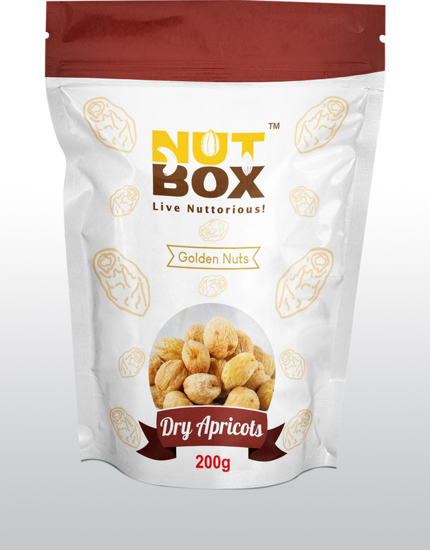 nutbox Dried Apricots Pouch(200 g)