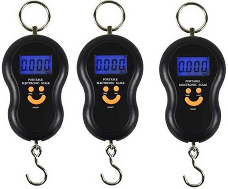 stepgear 10gm to 10 kg pack of three Weighing Scale(Black)