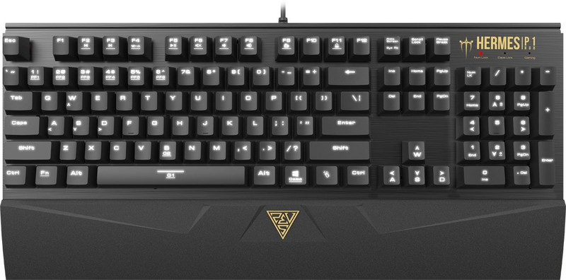 Gamdias Hermes P1 Wired USB Gaming Keyboard(Black)
