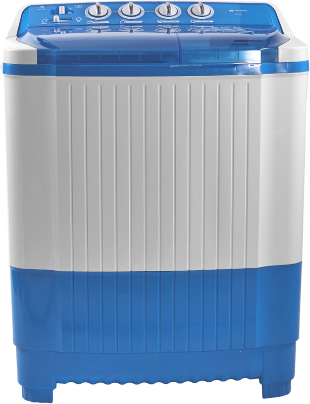 Micromax 8.5 kg Semi Automatic Top Load White, Blue(MWMSA855TVRS1BL)