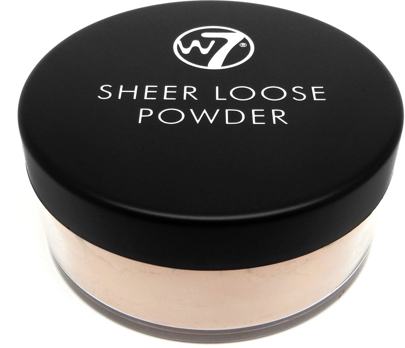 w7 cosmetics Sheer Loose Powder Compact(Ivory, 20 g)