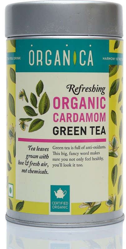 Organica ORGANIC CARDAMOM Cardamom Herbal Tea Plastic Bottle(100 g)