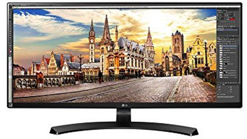 LG 29 inch Curved Full HD LED Backlit IPS Panel Monitor (29UM300-P)(HDMI)