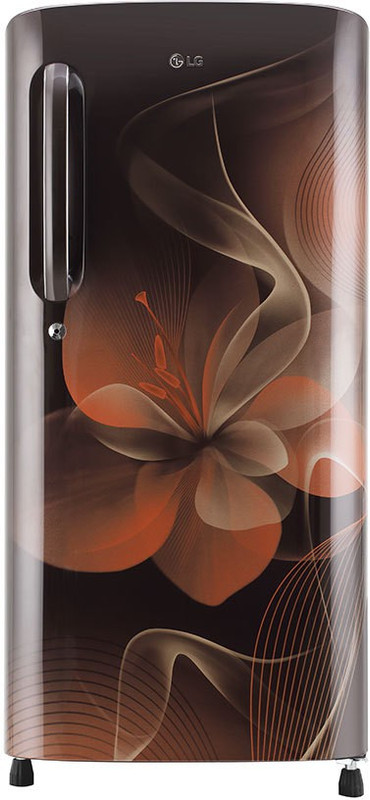 LG 190 L Direct Cool Single Door 4 Star Refrigerator(Hazel Dazzle, GL-B201AHDX)