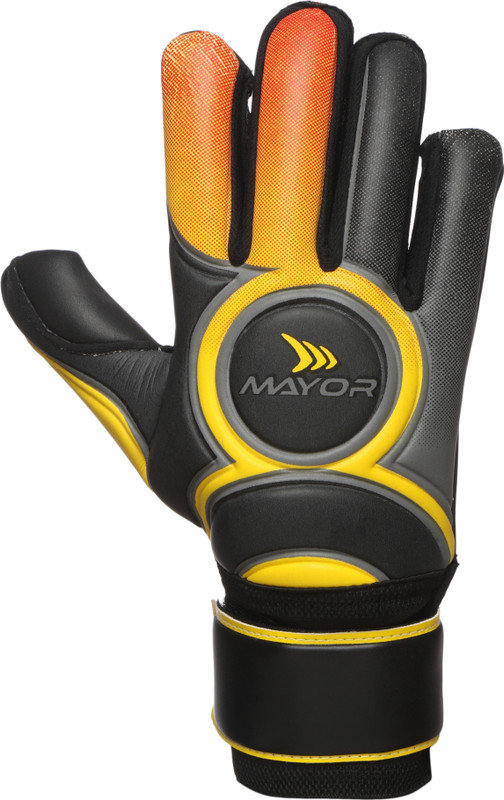 Mayor VENOM Goalkeeping Gloves (M, Black)