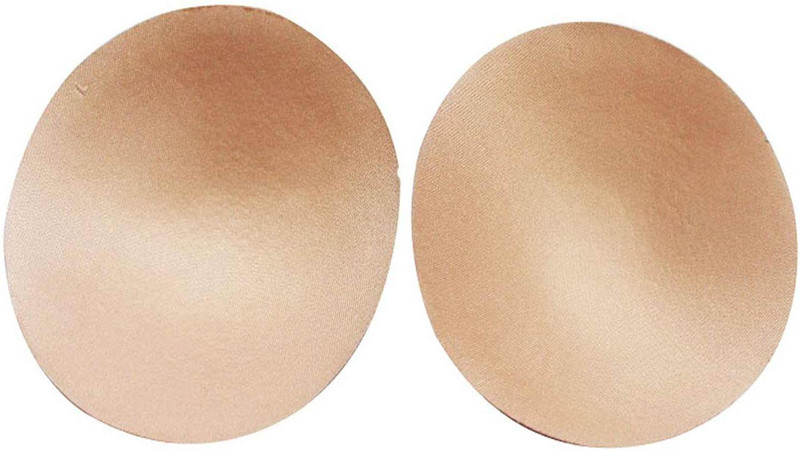 shopolica Bra Pads Inserts Cup Size B Under Bra Pads Soft Cups Padded Cushion Pads For Women Spandex Cup Bra Pads(Beige Pack of 2)