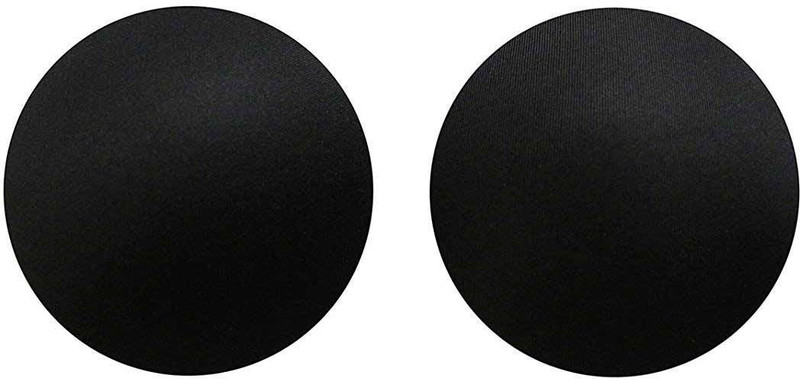 shopolica Bra Pads Inserts Cup Size B Under Bra Pads Soft Cups Padded Cushion Pads For Women Spandex Cup Bra Pads(Black Pack of 2)
