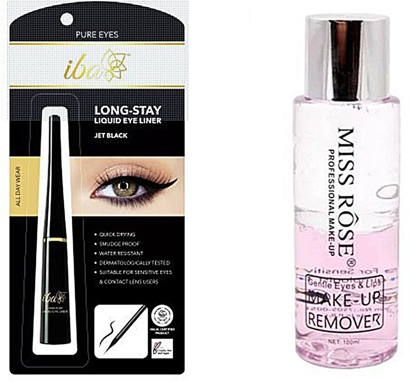 Iba Halal Iba Eyeliner And Miss Rose Makeup Remover 2 Items In The Set Buy Online In Grenada At Desertcart