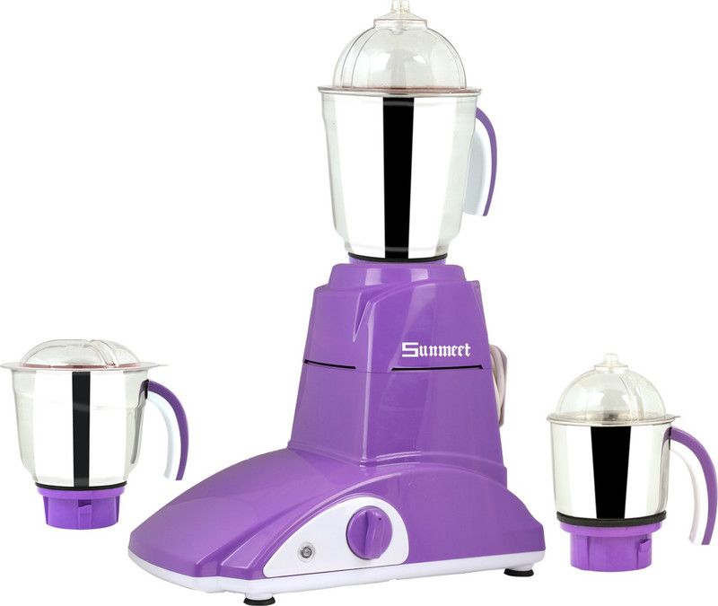 Sunmeet VGadi 750 VoiletGadi3jar600W 600 W Mixer Grinder(Voilet, 3 Jars)