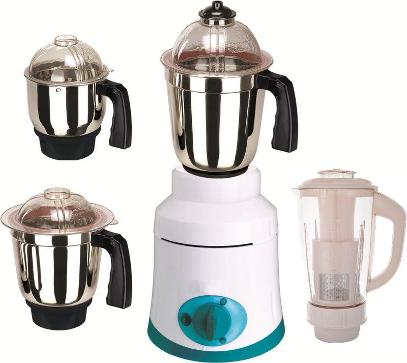 SilentPowerSunmeet Comme c al 750 S_GreenCommercial4jar750W 750 W Mixer Grinder(Multicolor, 4 Jars)