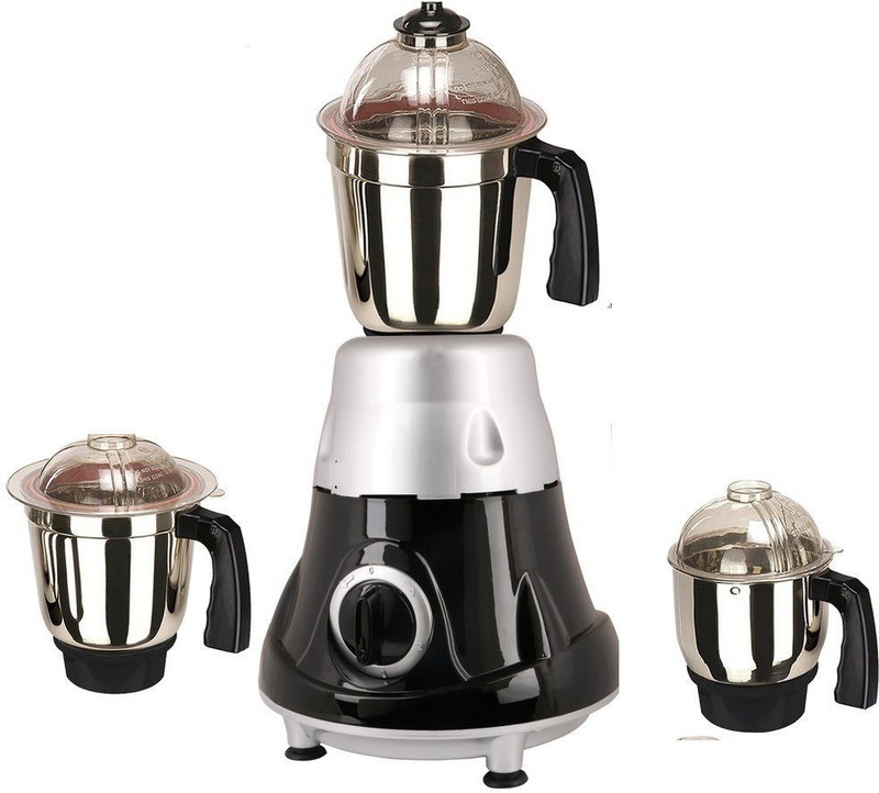 Sunmeet Metallic 600 Orientmetallic3jar600W 600 W Mixer Grinder(Multicolor, 3 Jars)