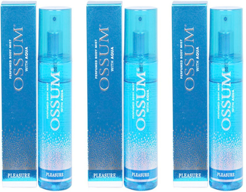 ossum PLEASURE PACK OF 3 Eau de Toilette  -  570 ml(For Men & Women)