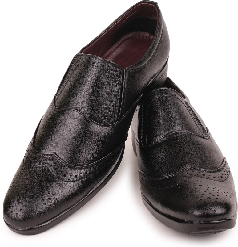 letsrun Mocassin For Men(Black)
