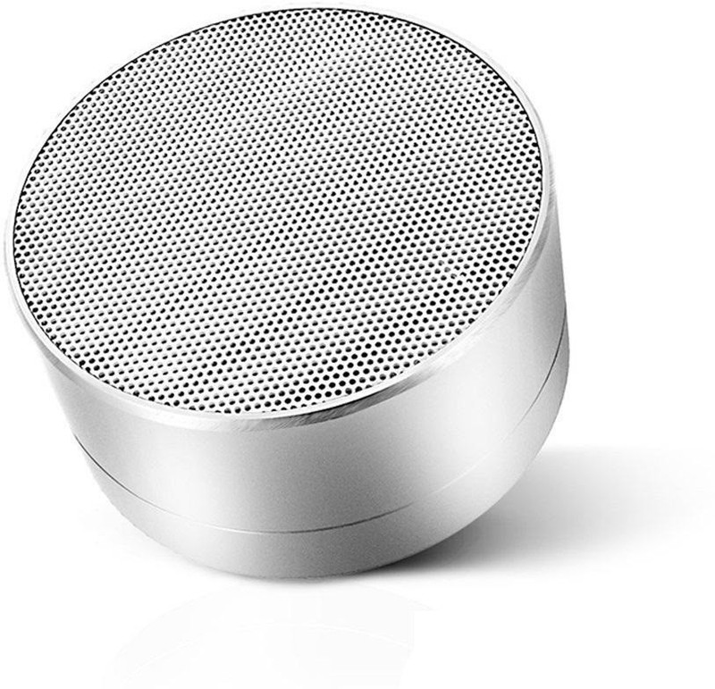 piqancy A10 wireless mini aluminium body bluetooth speaker with led light - Latest Bluetooth  Speaker(Silver, 2.1 Channel)