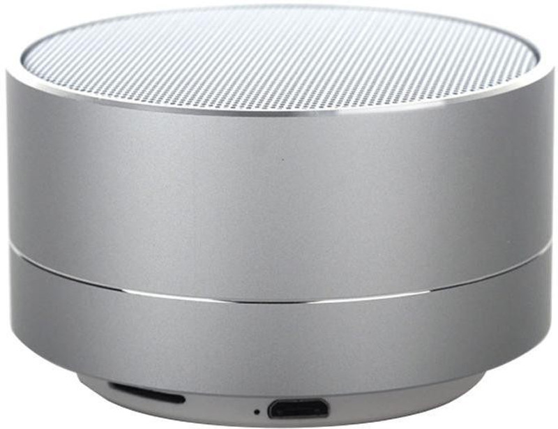 piqancy A10 Super Bass, Portable Bluetooth Speaker, Built-in MIC, Blue Tooth/TF(Micro SD Card),Support Smartphone Bluetooth  Speaker(Silver, 2.1 Channel)