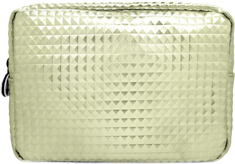 w7 cosmetics Cosmetic Bag makeup Vanity Box(Golden)