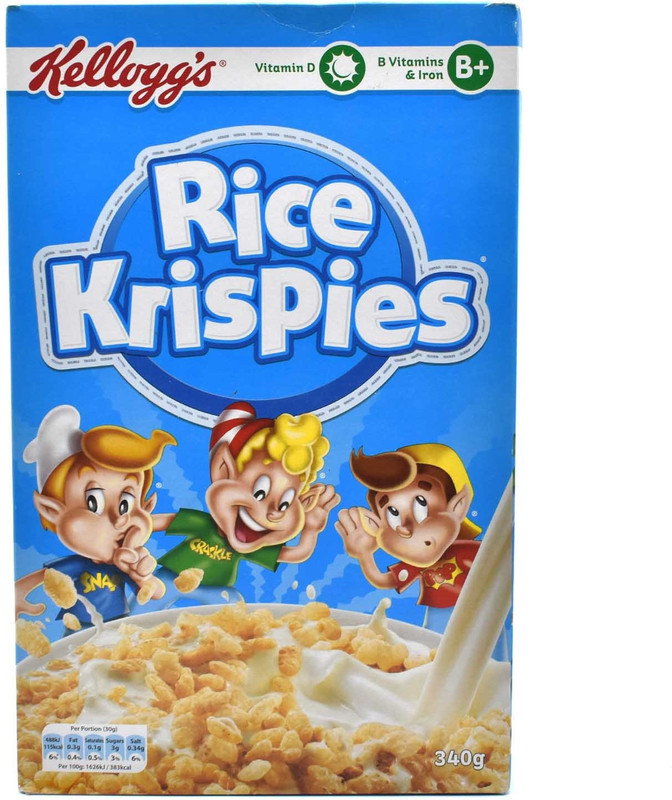 Kellogg's Rice Krispies - 340g(340 g, Box)
