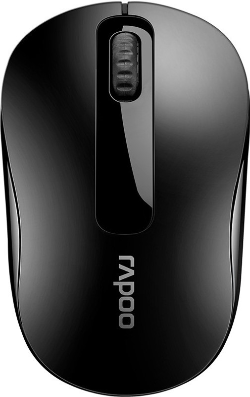 Rapoo M10 Wireless Mouse with Nano Receiver (Black)