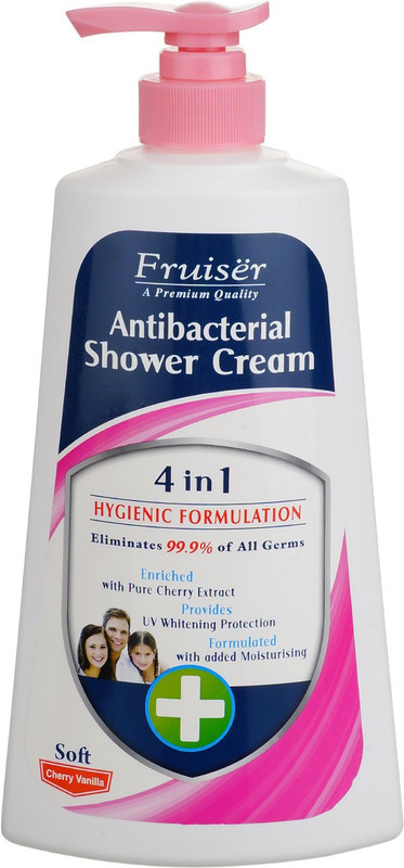 fruiser Antibacterial Shower Cream Soft Cherry Vanilla 800 Ml(800 ml)