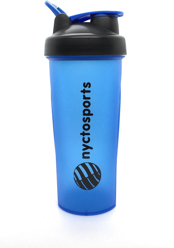 nyctosports Crossfit 600 ml Shaker(Pack of 1, Blue)
