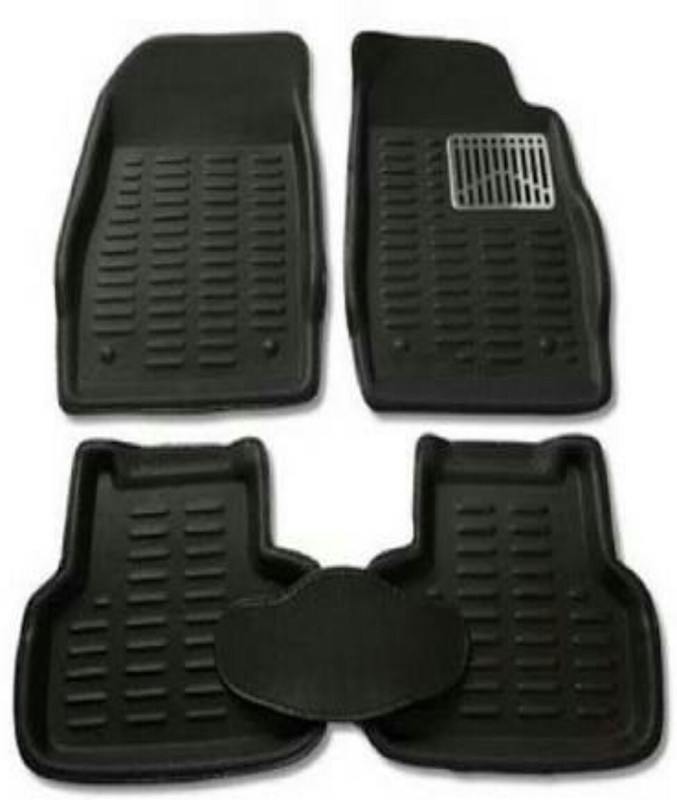 auto fashion Polyutherine, PVC (Polyvinyl Chloride) 3D Mat For  Hyundai Verna(Black)