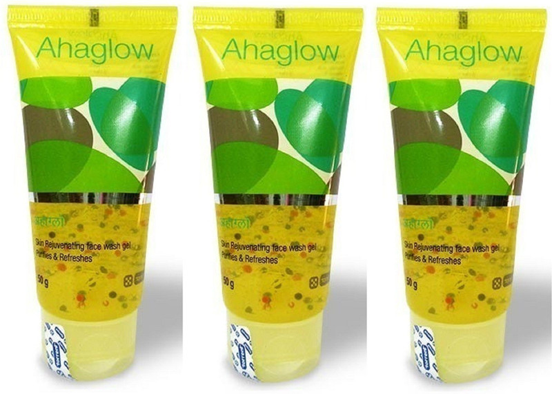 torrent Ahaglow face wash pack of 3 Face Wash(200 g)