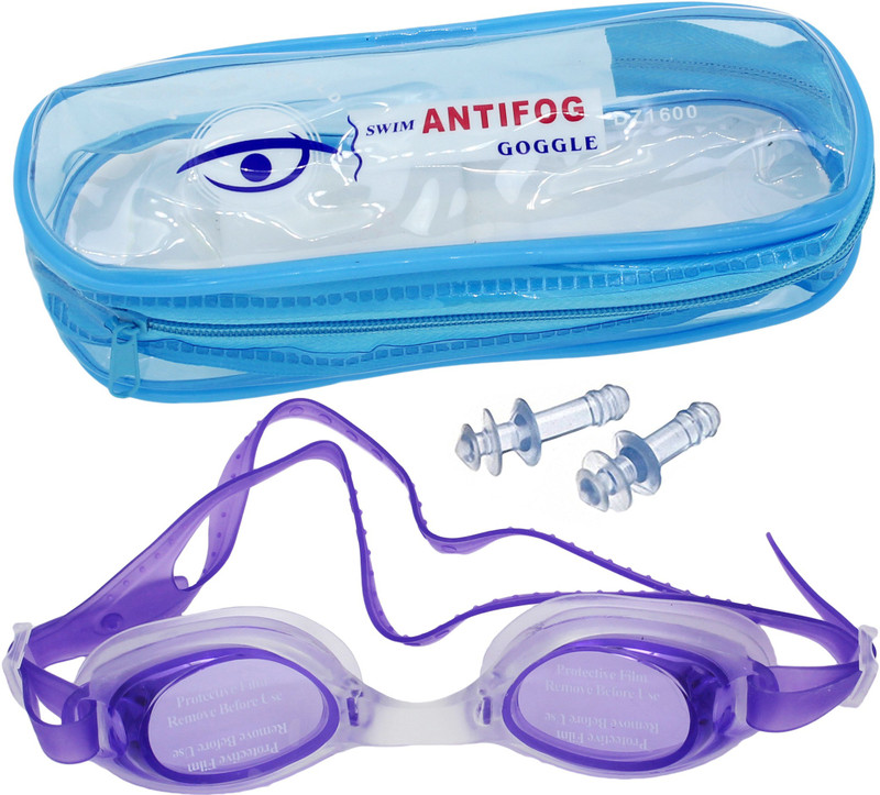 Neska Moda Water World Antifog Swimming Goggles(Purple)