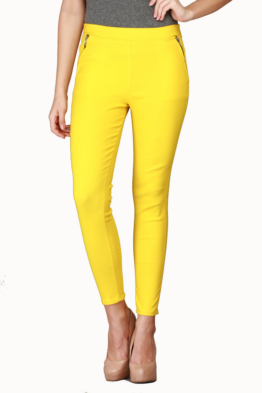 Sritika Yellow Jegging(Solid) Sritika Yellow Jegging(Solid)