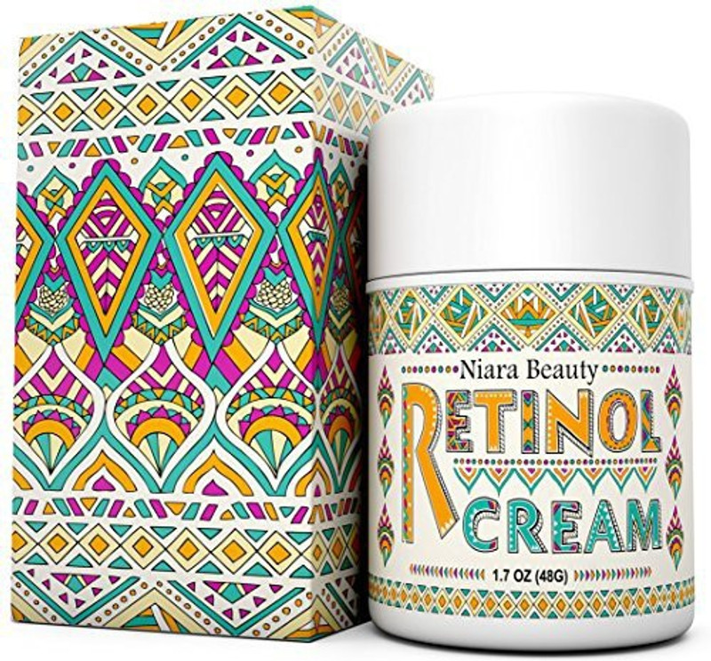 Niara Beauty Retinol Cream Moisturizer For Face & Eyes Anti Aging Wrinkles Fine Lines Acne Scars Even Skin Tone(50.28 ml)