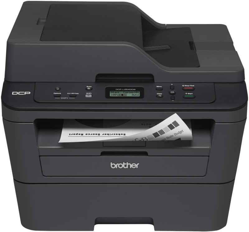 Brother DCP-L2541DW Multi-function Wireless Monochrome Printer(Black, Toner Cartridge)
