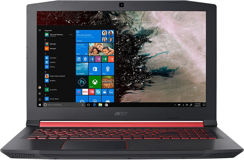 Acer Nitro 5 Core i5 8th Gen - (8 GB + 16 GB Optane/1 TB HDD/Windows 10 Home/4 GB Graphics) AN515-52-593F Gaming Laptop(15.6 inch, Shale Black, 2.7 kg)