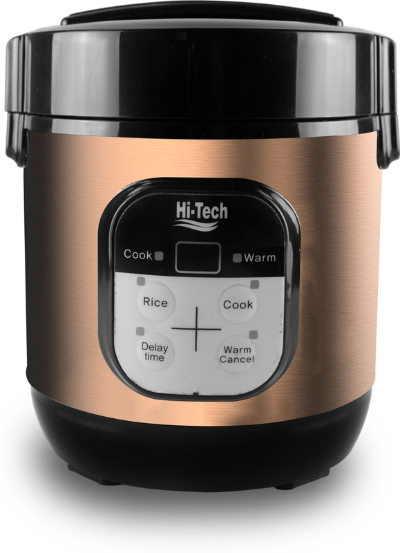Hi-Tech 0104 Electric Rice Cooker(1 L, Copper, Black)