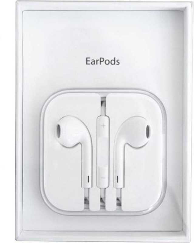 izac Premium Quality Hig Wired Headset with Mic(White, In the Ear)