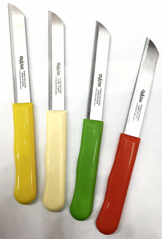raja GLARE GL 108 Steel Knife Set(Pack of 4)