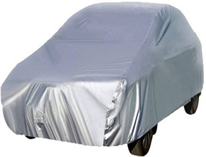 branded car cover Car Cover For Hyundai Santro Xing, Spark, A-Star, Eon, Beat, Alto 800, i10 (Without Mirror Pockets)(Silver)